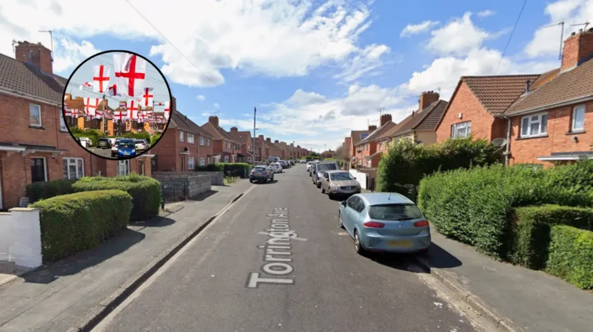 England Flags Row Returns to Bristol Street 2026