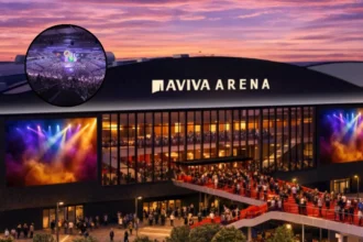Aviva Arena preview: stop‑motion film reveals interior — Filton 2026