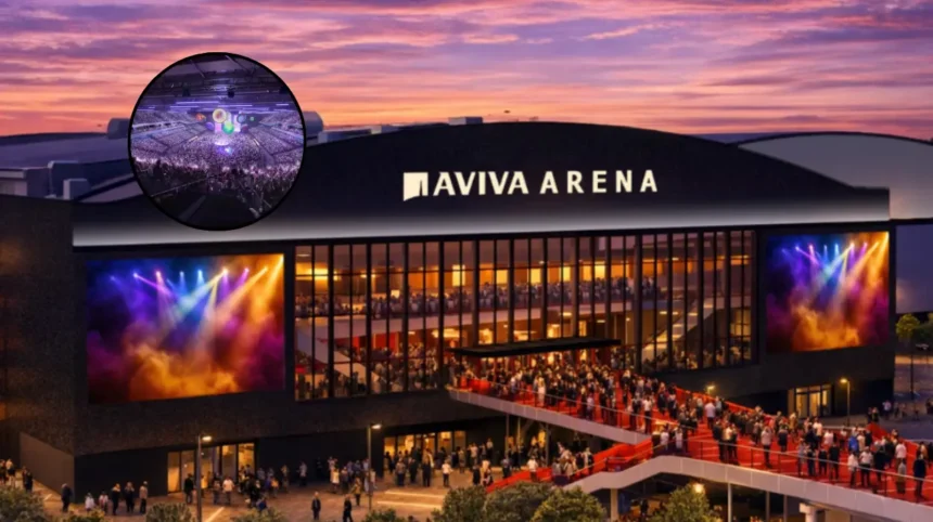 Aviva Arena preview: stop‑motion film reveals interior — Filton 2026