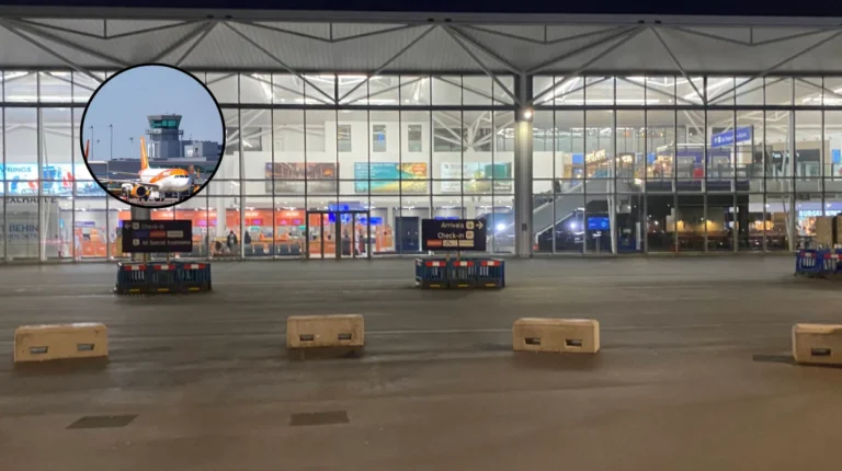 Bristol Airport Police Incident Delays Passengers, Bristol 2026
