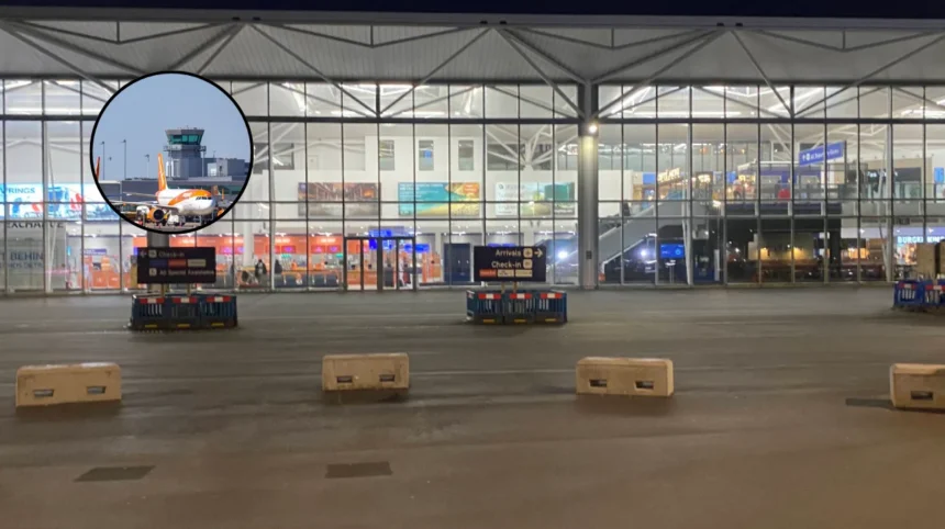Bristol Airport Police Incident Delays Passengers, Bristol 2026