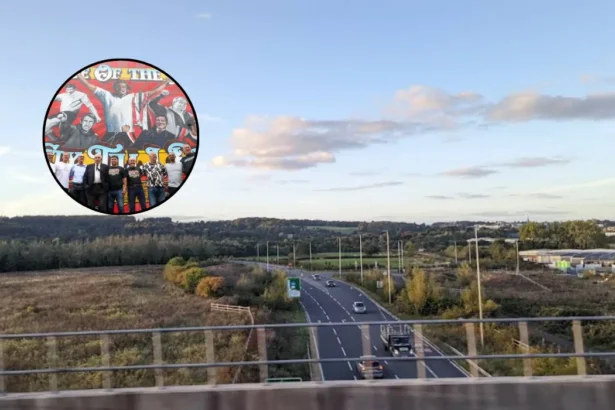 Bristol City Legends Mural Outside Ashton Gate, Bristol 2026