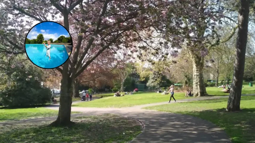 Free paddling pool draws families to St Andrews Park Bristol 2026
