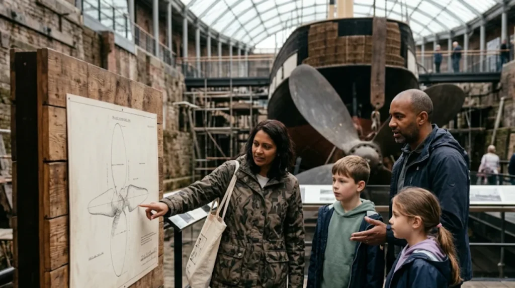 What historical context shapes Bristol family attractions?