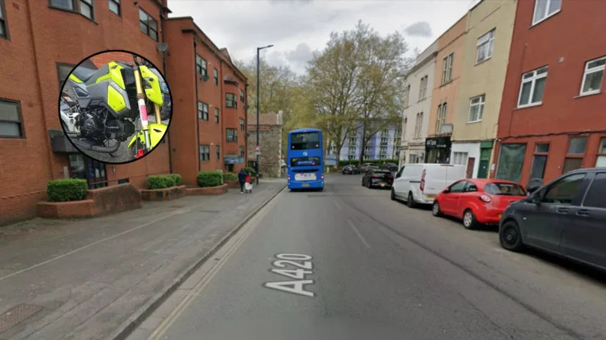 Woman Kicked Off Motorbike in Bristol | 2026