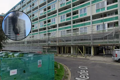 Fire Crews Tackle Spencer House Tower Block Blaze in Redcliffe 2026