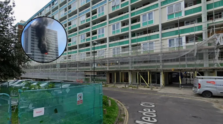 Fire Crews Tackle Spencer House Tower Block Blaze in Redcliffe 2026