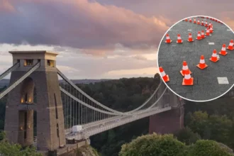 Emergency Road Closures Impact Traffic Near Historic Suspension Bridge, Clifton 2026