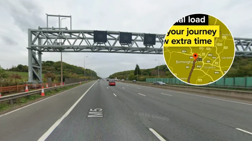 M5 Traffic Delays Expected as Giant Silos Move From Bristol 2026