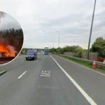 Severe M5 Lorry Fire Halts Traffic Near Clevedon 2026