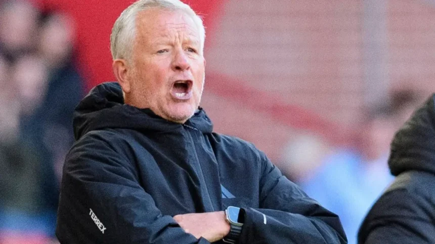 Bristol City v Sheffield United Chris Wilder Championship Rollercoaster Bristol 2026