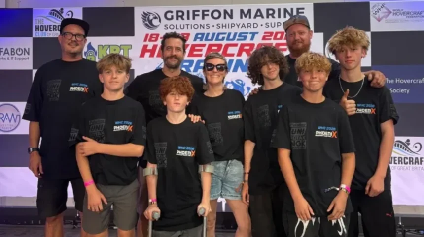 Bristol Teens Win European Hovercraft Titles with Team Phoenix Bristol 2026
