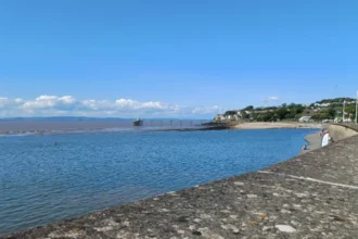 Clevedon Marine Lake Drained for Maintenance and Repairs in North Somerset 2026