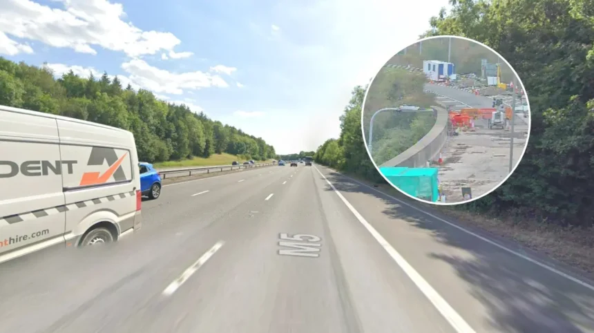 M5 Junction 14 Closed All Weekend With Diversions Near Bristol 2026