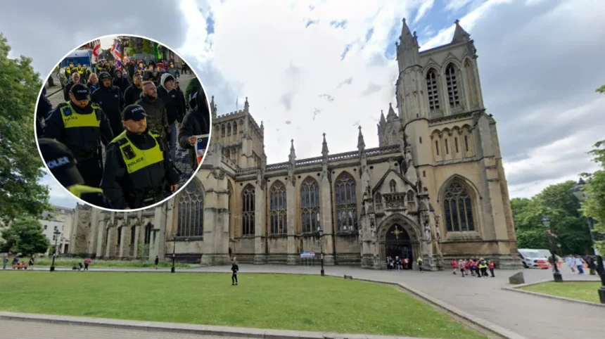 Two Arrested as Opposing Protesters Gather in Bristol City Centre 2026